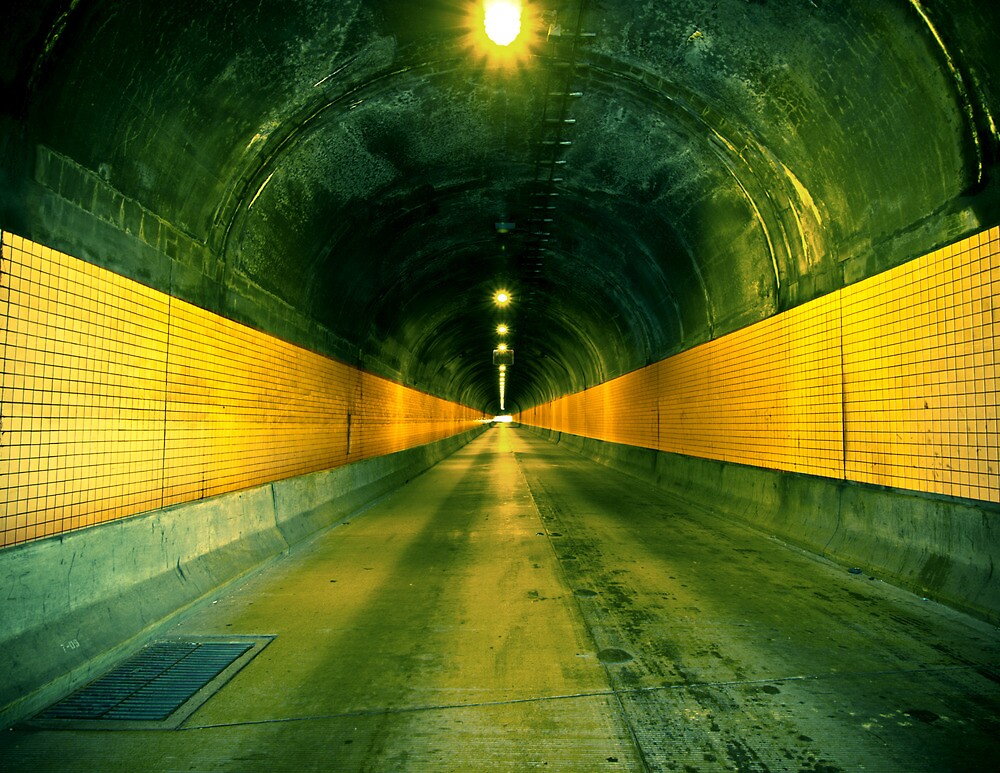 "Tunnel Vision" by Johnny Joo Redbubble