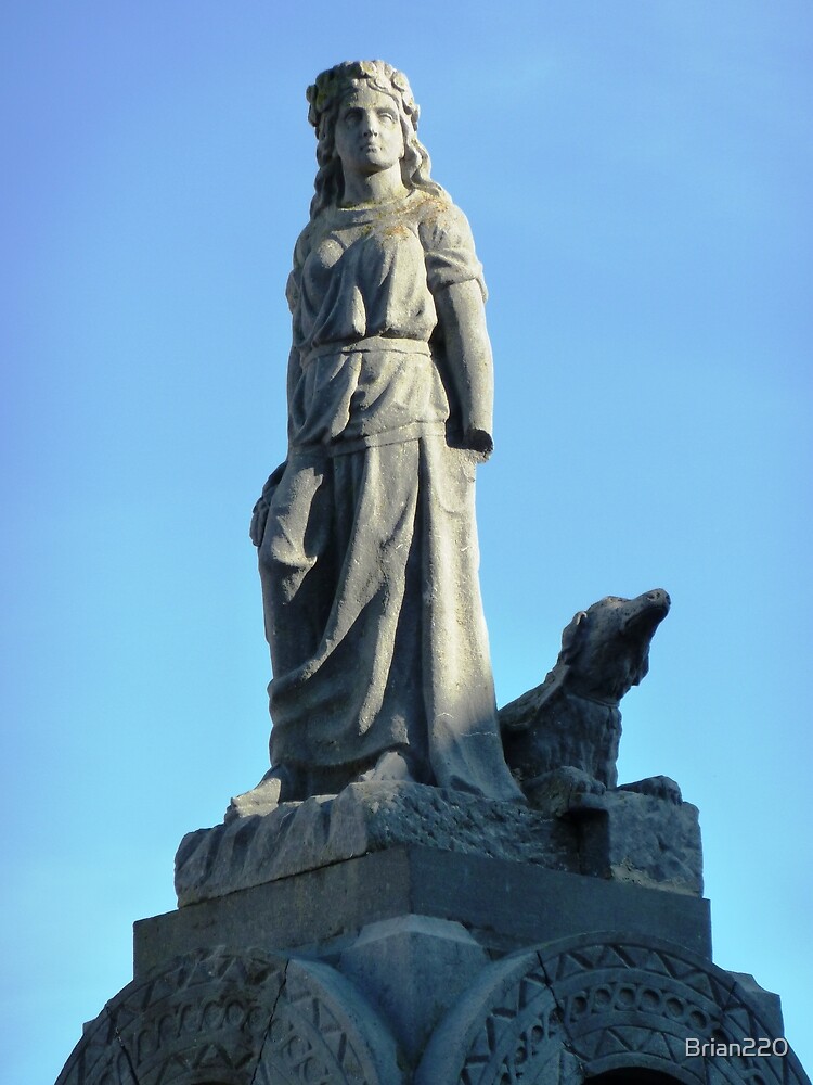 "Maid of Erin Monument, Kilrush, Ireland." by Brian220 Redbubble
