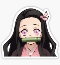 Nezuko Kamado Peek (Demon Slayer) Sticker