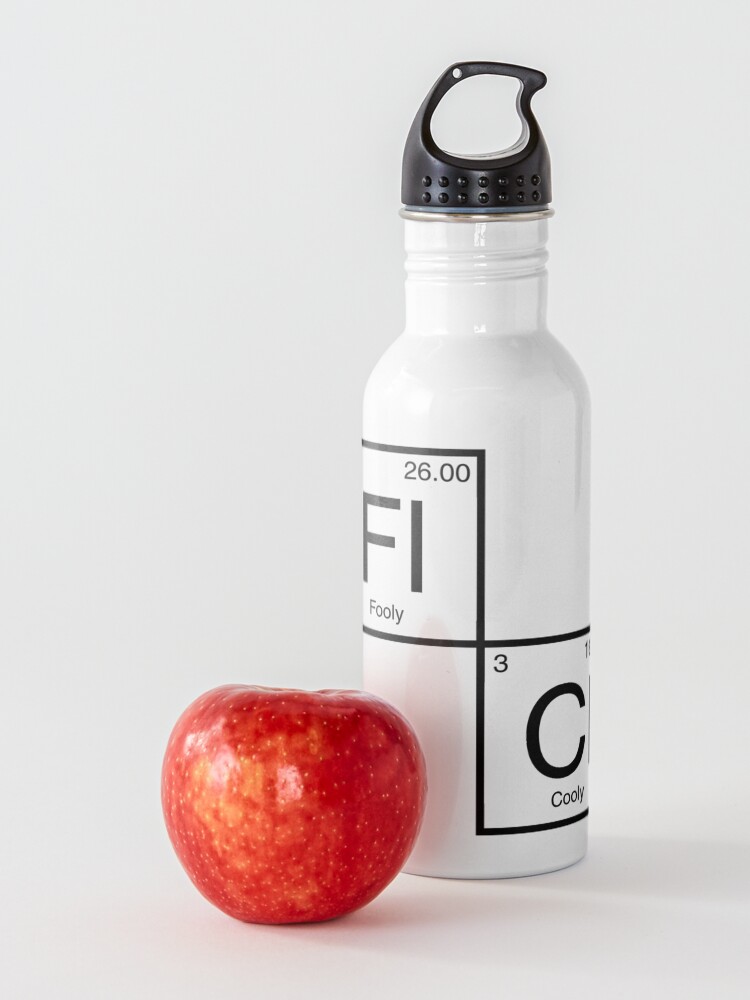 Alternate view of FLCL Periodic Table Water Bottle