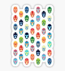 Lucha libre mask Sticker