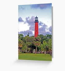 Jupiter Inlet Lighthouse Greeting Card