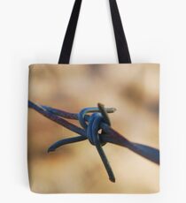 Along the wire Tote Bag