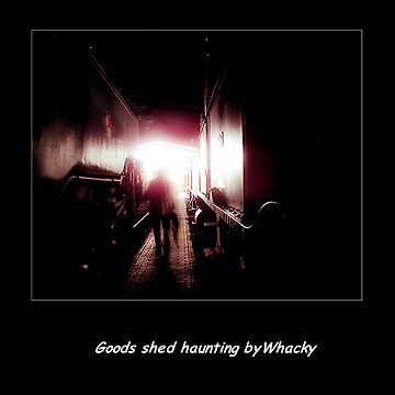 Artwork thumbnail, Train shed Ghost by bywhacky