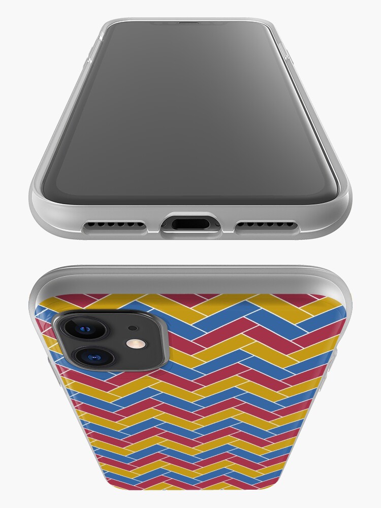 Alternate view of Geometric Pattern: Herringbone: Summer iPhone Case & Cover