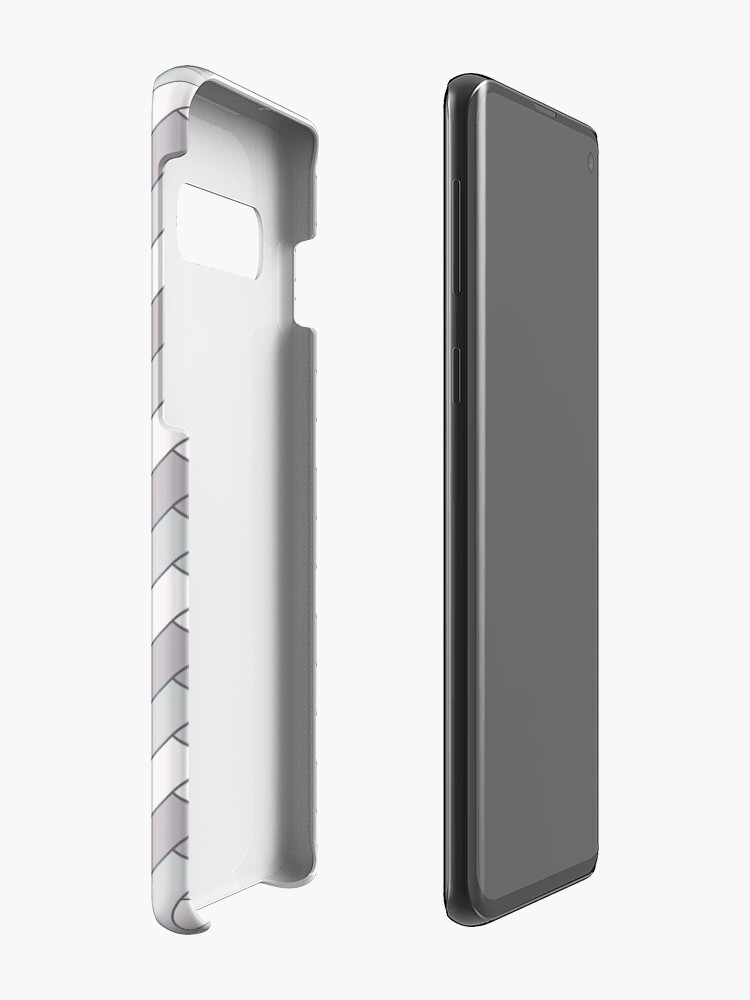 Alternate view of Geometric Pattern: Herringbone: Winter Case & Skin for Samsung Galaxy
