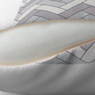 Alternate view of Geometric Pattern: Herringbone: Winter Throw Pillow