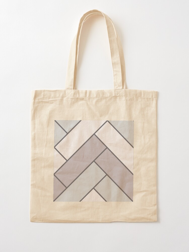 Alternate view of Geometric Pattern: Herringbone: Winter Tote Bag