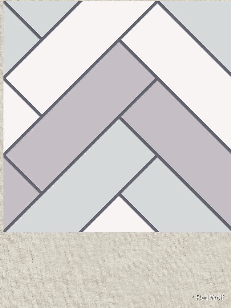 Geometric Pattern: Herringbone: Winter by redwolfoz