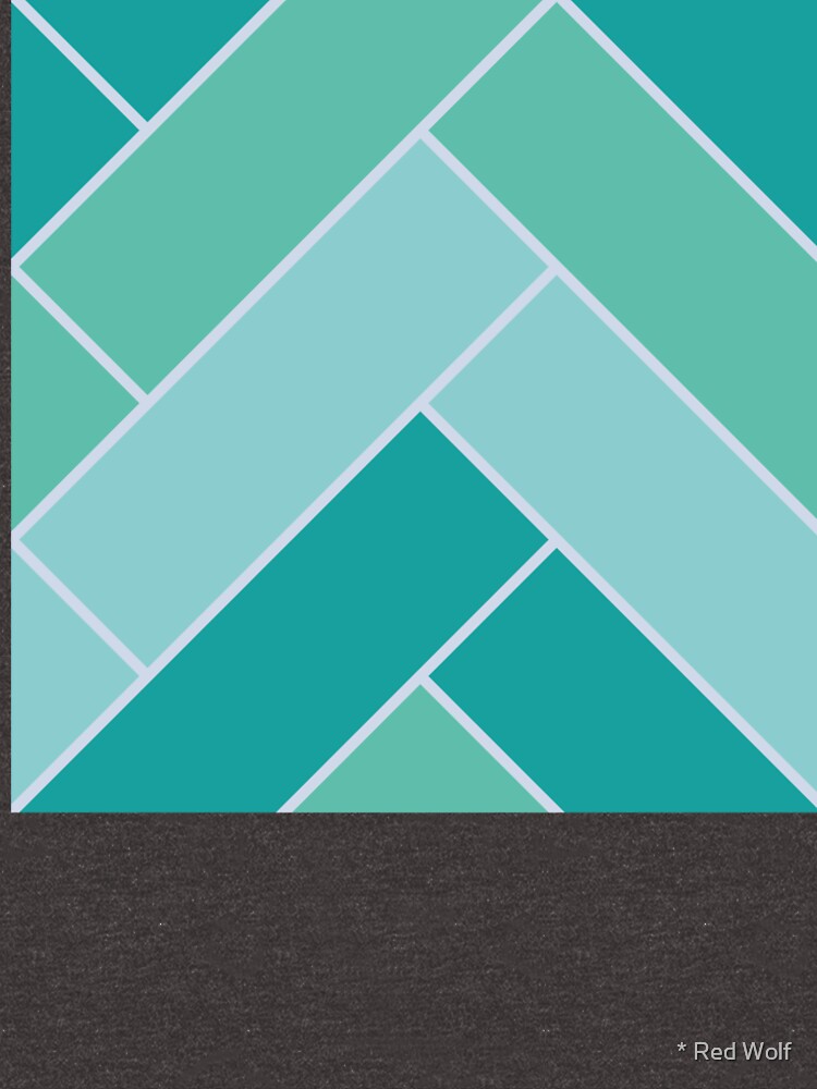 Geometric Pattern: Herringbone: Moss by redwolfoz