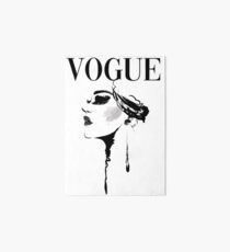 Vogue Magazine Cover Art Board Print