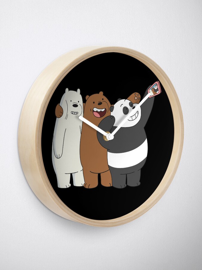 Alternate view of We Bare Bears Clock