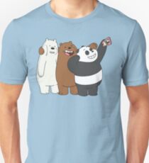 We Bare Bears Slim Fit T-Shirt