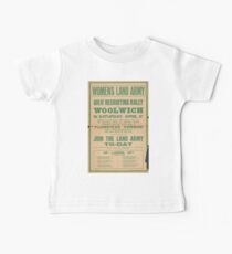 United States Department of Agriculture Poster 0177 Women's Land Army Join Recruiting Rally Woolwich Baby Tee