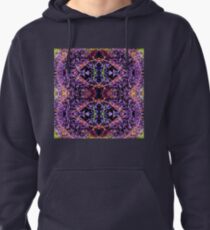 Purple Heart Spiderwort - In the Mirror Pullover Hoodie