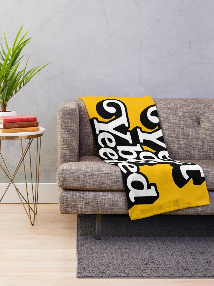 "Yeet or be Yeeted" Throw Blanket by alexvoss | Redbubble