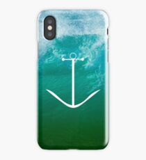 Blue, green ocean iPhone Case