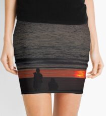 Firey Sunset Mini Skirt