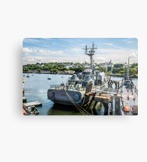 Soviet Missile Corvette: Battleship Cove Fall River, MA Metal Print
