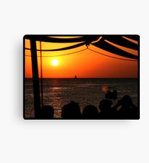 Lienzo Sunset @ Café del Mar 3