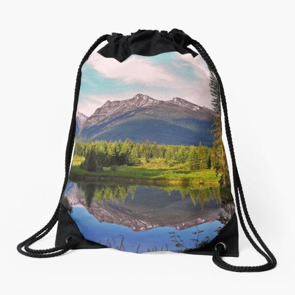 Montana Cabinet Mountains Drawstring Bag