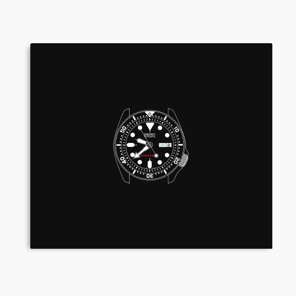 Seiko Skx Automatic Watch Canvas Print