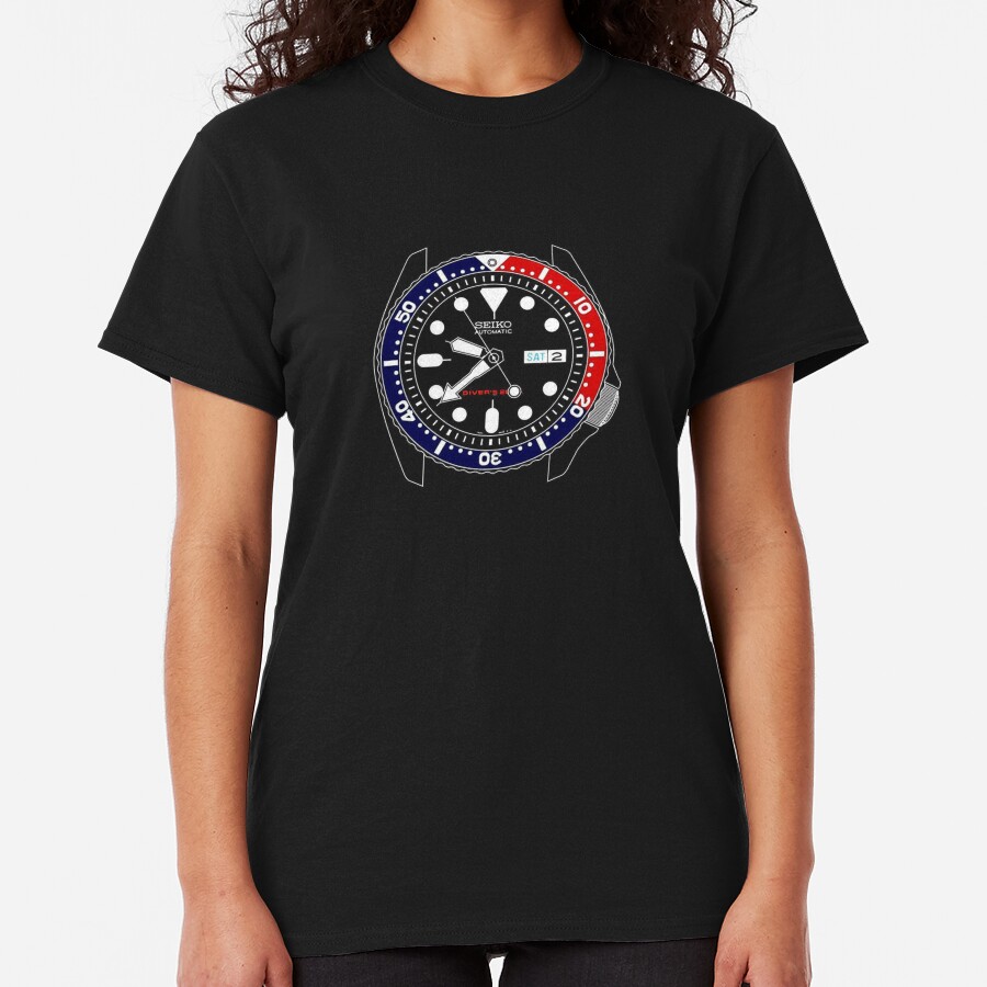 Seiko Pepsi Skx Automatic Watch Classic T-Shirt