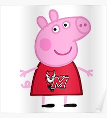 Peppa Posters Redbubble