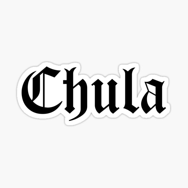 Chula Stickers Redbubble