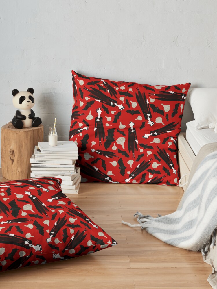 Coussin de sol ''Vampire ' : autre vue