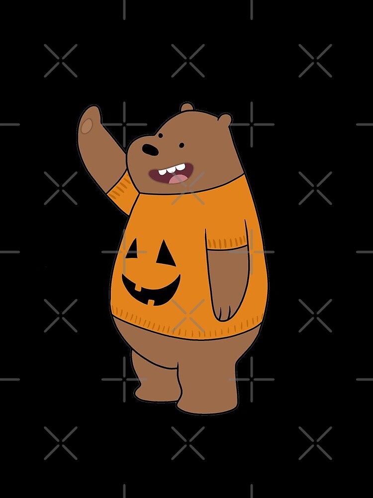We Bare Bears - Grizzly - Halloween by ValentinaHramov