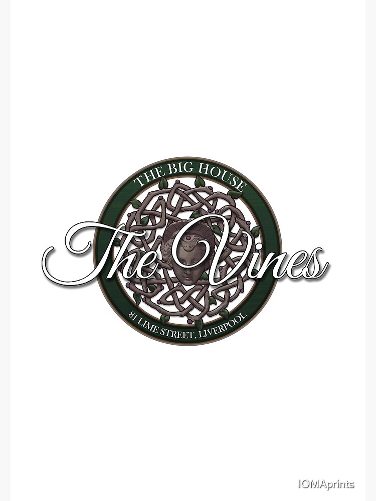The Vines Logo 002 by IOMAprints