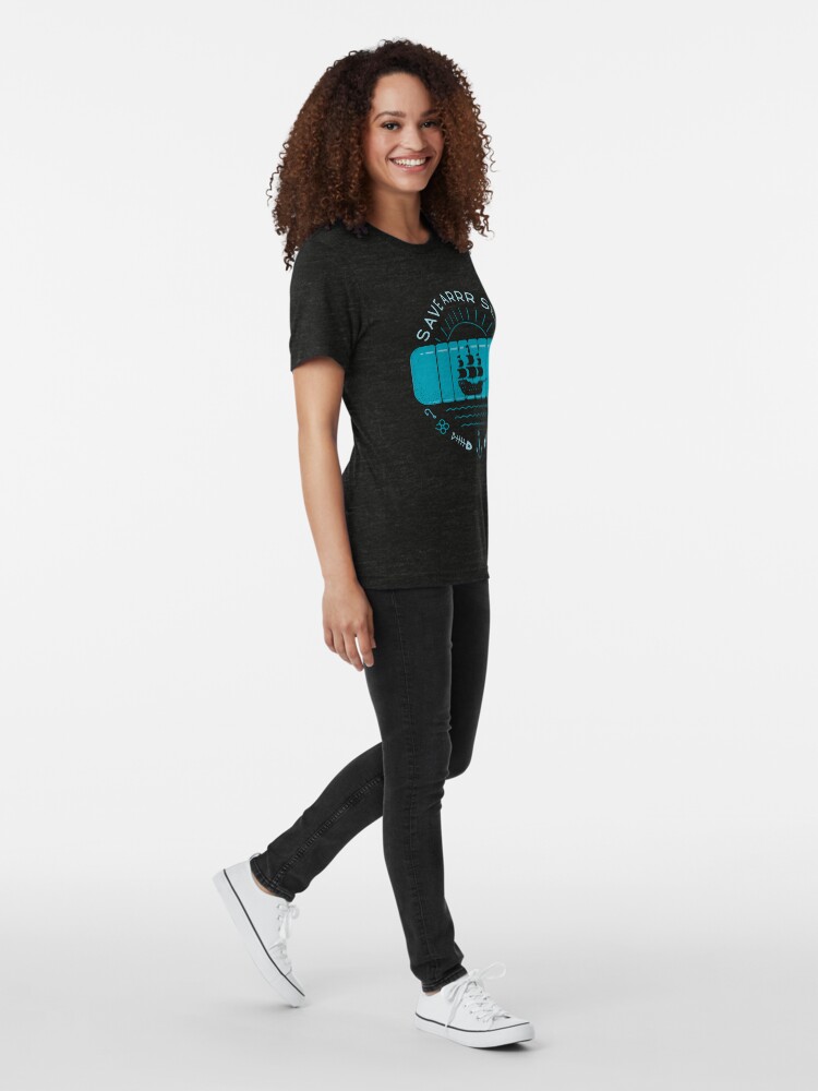 Alternate view of Save Arrr Seas Tri-blend T-Shirt