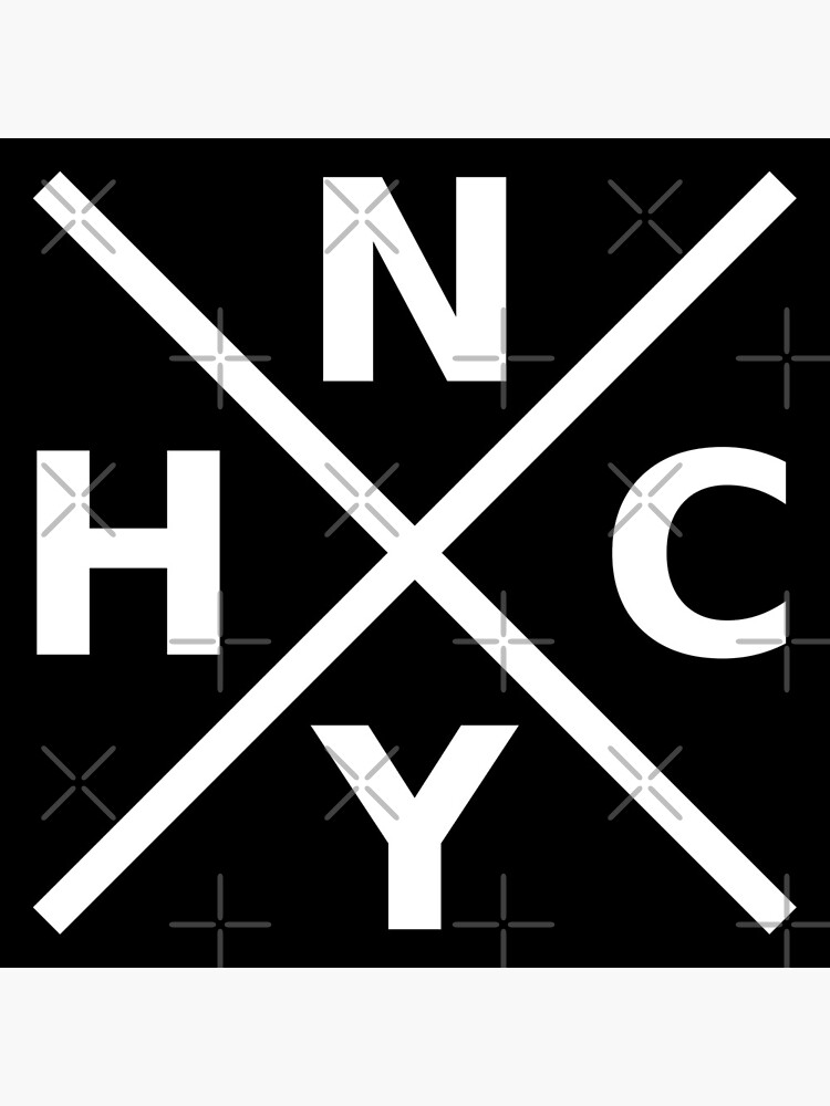 NYHC - New York Hardcore Logo White Font by ramiro