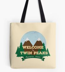 Welcome To Twin Peaks Tote Bag