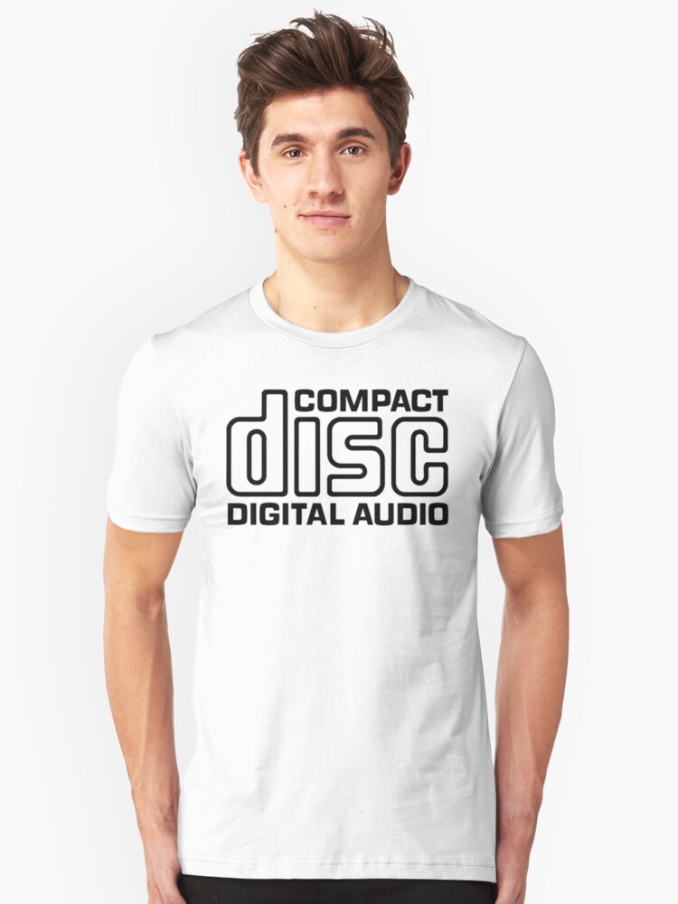Alternate view of NDVH Compact Disc Slim Fit T-Shirt