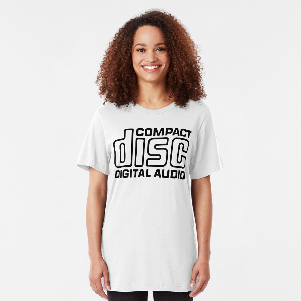 NDVH Compact Disc Slim Fit T-Shirt