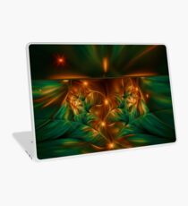 Aurora fractalis Laptop Skin