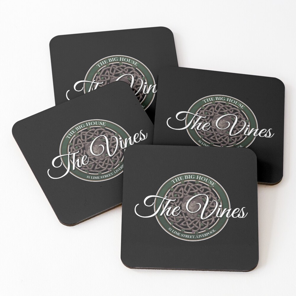 The Vines Logo 002 Coasters (Set of 4)