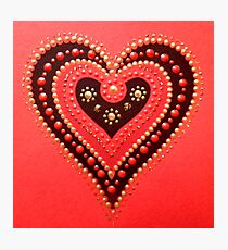 ...with LOVE Photographic Print