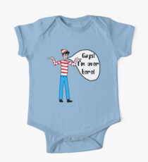 Wally's Here One Piece - Short Sleeve