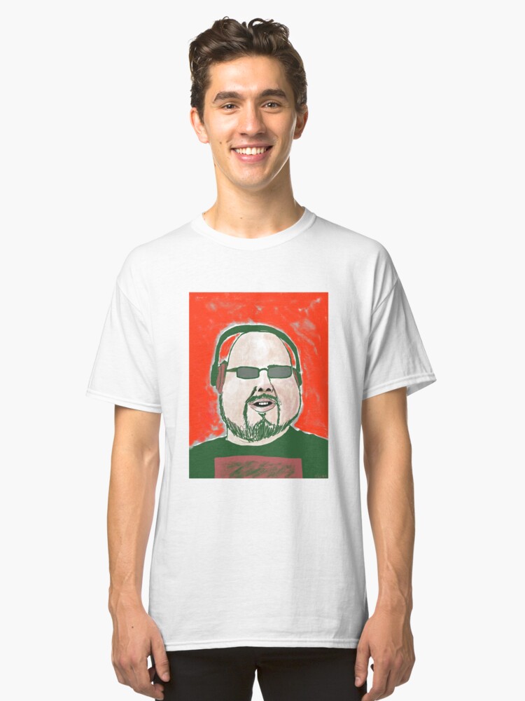 Alternate view of Earphone Bloke Classic T-Shirt