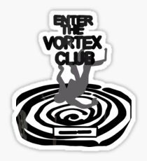 Enter the Vortex Club Sticker