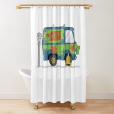 Scooby doo mystery machine Shower Curtain
