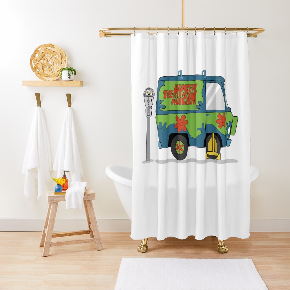 Scooby doo mystery machine Shower Curtain