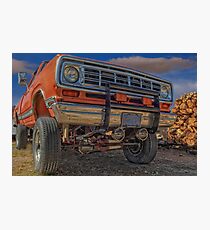 Power Wagon Photographic Print