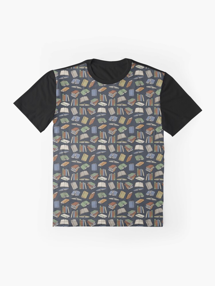 Alternate view of Old vintage book pattern Graphic T-Shirt