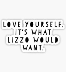 what lizzo wants Sticker