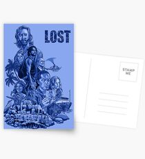 LOST 4 Postcards