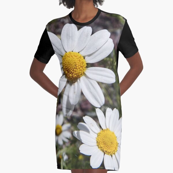 Mayweed wildflower Graphic T-Shirt Dress